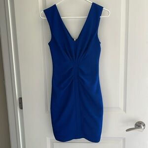 Express royal blue dress size 4